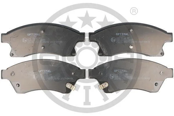 Тормозные колодки передние дисковые Optimal BP-12399 (фото 1)