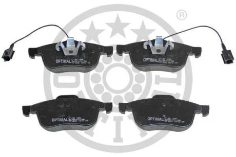 Тормозные колодки передние дисковые Optimal BP-12400