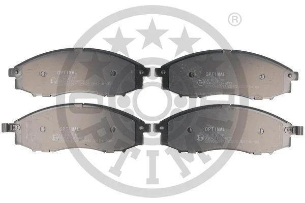 Гальмівні колодки передні дискові Optimal BP-12402 (фото 1)