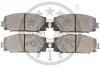 Гальмівні колодки передні дискові Optimal BP-12403 (фото 2)