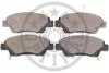 Гальмівні колодки передні дискові Optimal BP-12405 (фото 2)