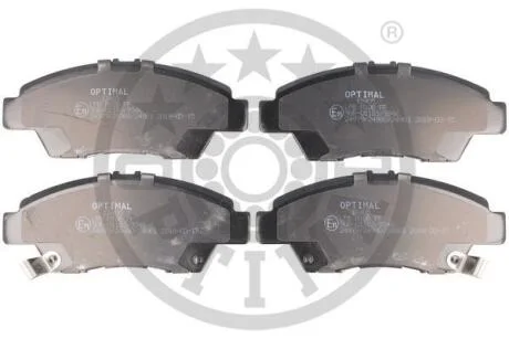 Тормозные колодки передние дисковые Optimal BP-12405