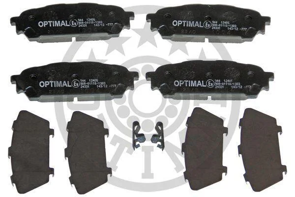 Гальмівні колодки дискові Optimal BP-12406 (фото 1)