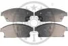 Тормозные колодки передние дисковые Optimal BP-12407 (фото 1)