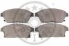 Тормозные колодки передние дисковые Optimal BP-12407 (фото 2)