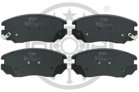 Тормозные колодки передние дисковые Optimal BP-12409