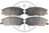 Тормозные колодки передние дисковые Optimal BP-12410 (фото 1)