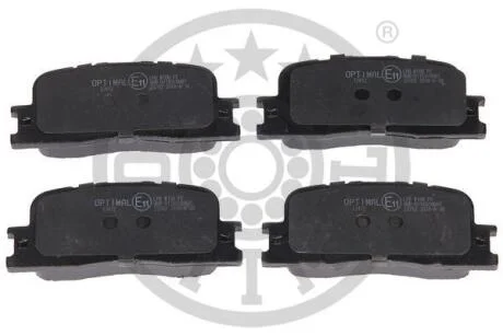 Тормозные колодки дисковые Optimal BP-12412