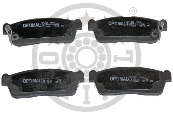 Тормозные колодки передние дисковые Optimal BP-12413 (фото 1)