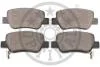 Тормозные колодки дисковые Optimal BP-12414 (фото 2)