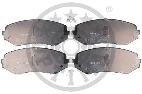 Гальмівні колодки передні дискові Optimal BP-12422 (фото 1)
