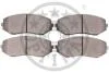Гальмівні колодки передні дискові Optimal BP-12422 (фото 2)