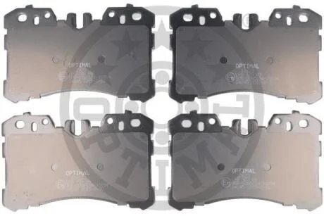 Тормозные колодки передние дисковые Optimal BP-12423