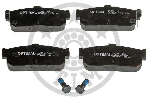 Тормозные колодки дисковые Optimal BP-12424 (фото 1)