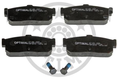 Гальмівні колодки дискові Optimal BP-12424