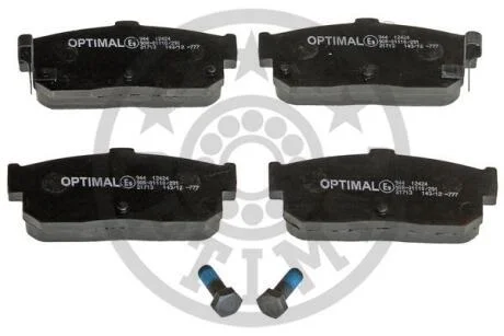 Тормозные колодки дисковые Optimal BP-12424