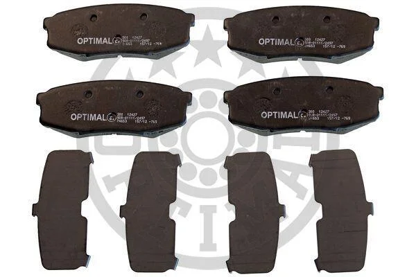 Тормозные колодки дисковые Optimal BP-12427 (фото 1)