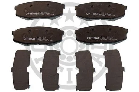 Тормозные колодки дисковые Optimal BP-12427