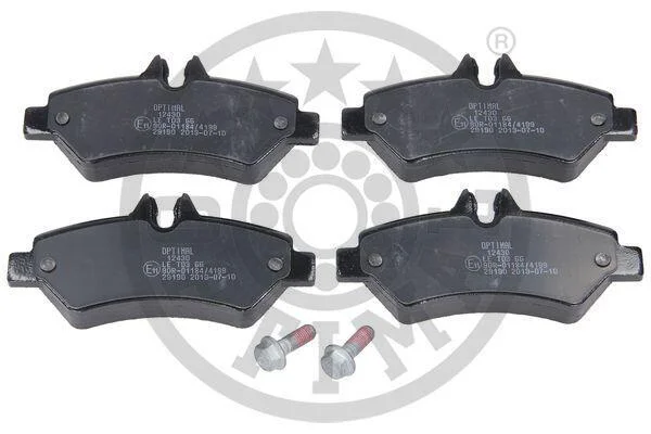 Тормозные колодки дисковые Optimal BP-12430 (фото 1)