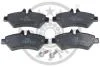 Тормозные колодки дисковые Optimal BP-12430 (фото 1)