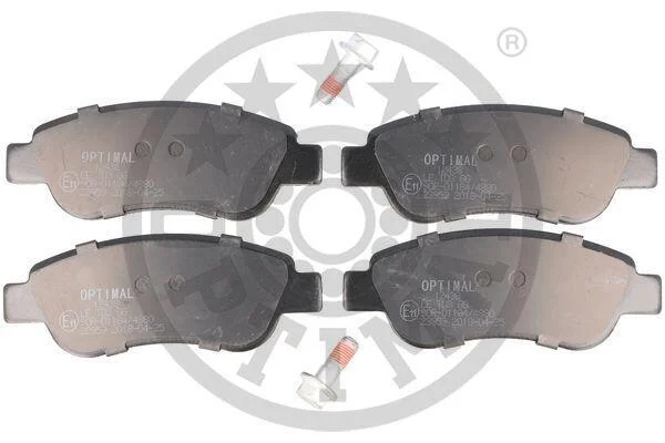 Тормозные колодки передние дисковые Optimal BP-12438 (фото 1)