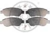 Тормозные колодки передние дисковые Optimal BP-12438 (фото 1)