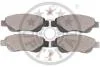 Тормозные колодки передние дисковые Optimal BP-12438 (фото 2)