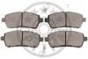 Тормозные колодки передние дисковые Optimal BP-12447 (фото 2)