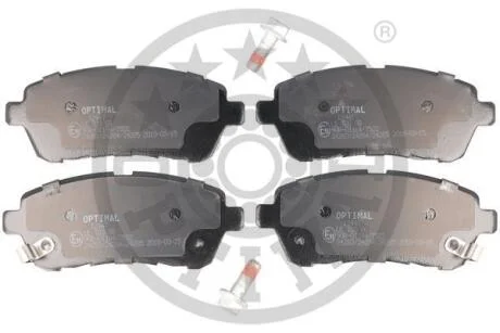 Тормозные колодки передние дисковые Optimal BP-12447