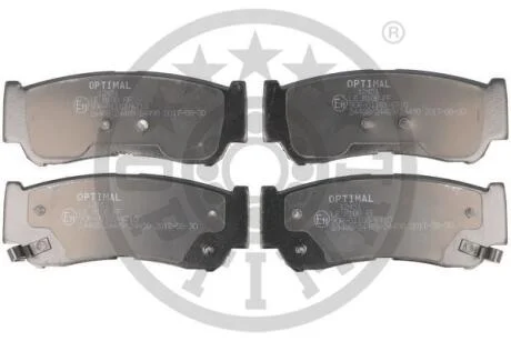 Тормозные колодки дисковые Optimal BP-12451