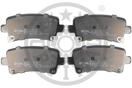 Гальмівні колодки дискові Optimal BP-12454