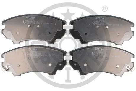 Тормозные колодки передние дисковые Optimal BP-12455