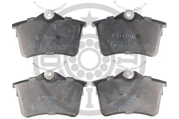 Тормозные колодки дисковые Optimal BP-12465 (фото 1)