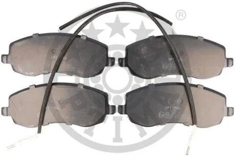 Тормозные колодки передние дисковые Optimal BP-12467
