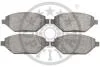 Тормозные колодки передние дисковые Optimal BP-12478 (фото 2)