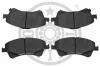 Гальмівні колодки передні дискові Optimal BP-12483 (фото 2)