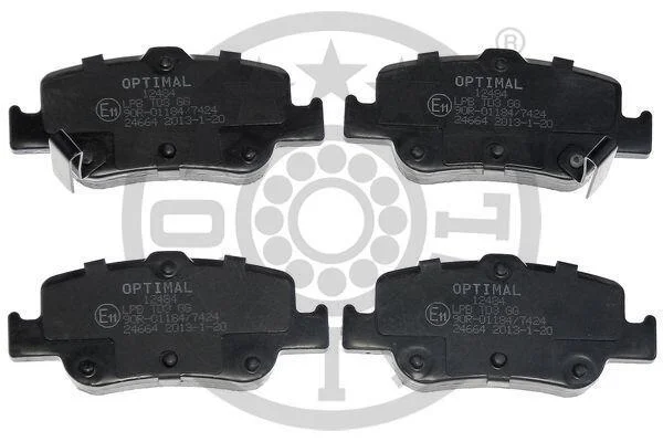 Тормозные колодки дисковые Optimal BP-12484 (фото 1)