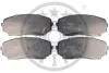 Тормозные колодки передние дисковые Optimal BP-12486 (фото 1)