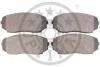 Тормозные колодки передние дисковые Optimal BP-12486 (фото 2)