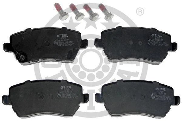 Гальмівні колодки передні дискові Optimal BP-12487 (фото 1)