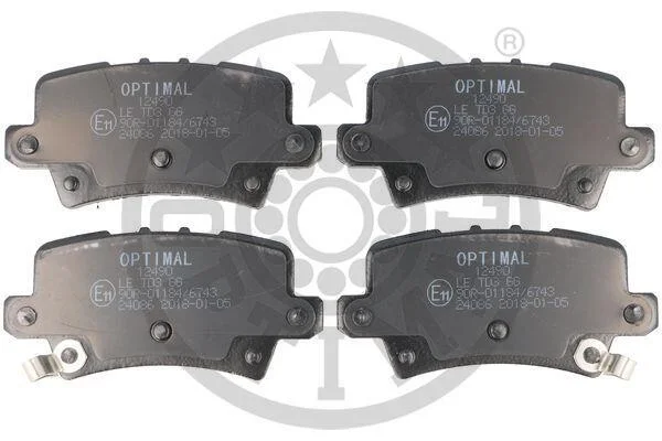 Гальмівні колодки дискові Optimal BP-12490 (фото 1)