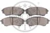 Гальмівні колодки передні дискові Optimal BP-12491 (фото 2)