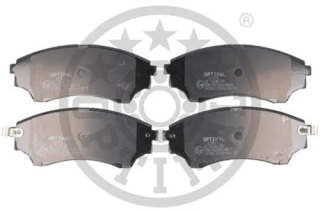 Гальмівні колодки передні дискові Optimal BP-12491