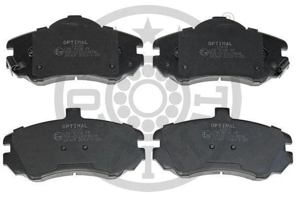 Гальмівні колодки дискові Optimal BP-12495 (фото 1)