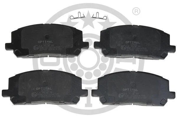 Гальмівні колодки передні дискові Optimal BP-12496 (фото 1)