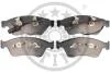 Тормозные колодки передние дисковые Optimal BP-12498 (фото 1)