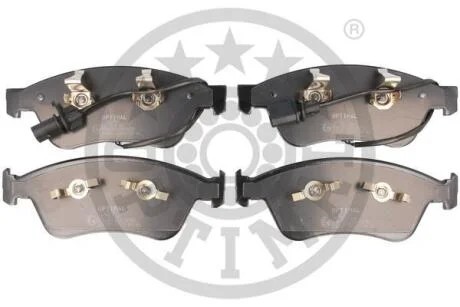 Тормозные колодки передние дисковые Optimal BP-12498