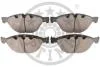 Тормозные колодки передние дисковые Optimal BP-12500 (фото 2)