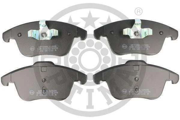 Гальмівні колодки дискові Optimal BP-12505 (фото 1)