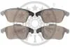 Тормозные колодки передние дисковые Optimal BP-12506 (фото 2)